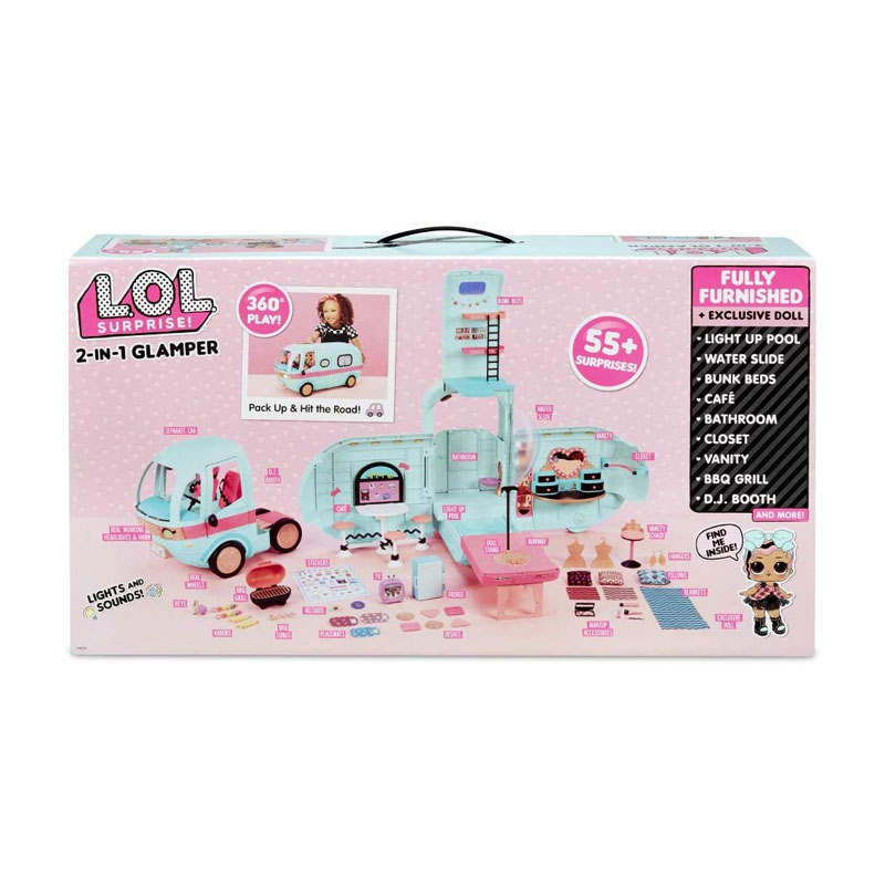 Distribuidor mayorista de Autocaravana 2 en 1 Glamper Van LOL Surprise