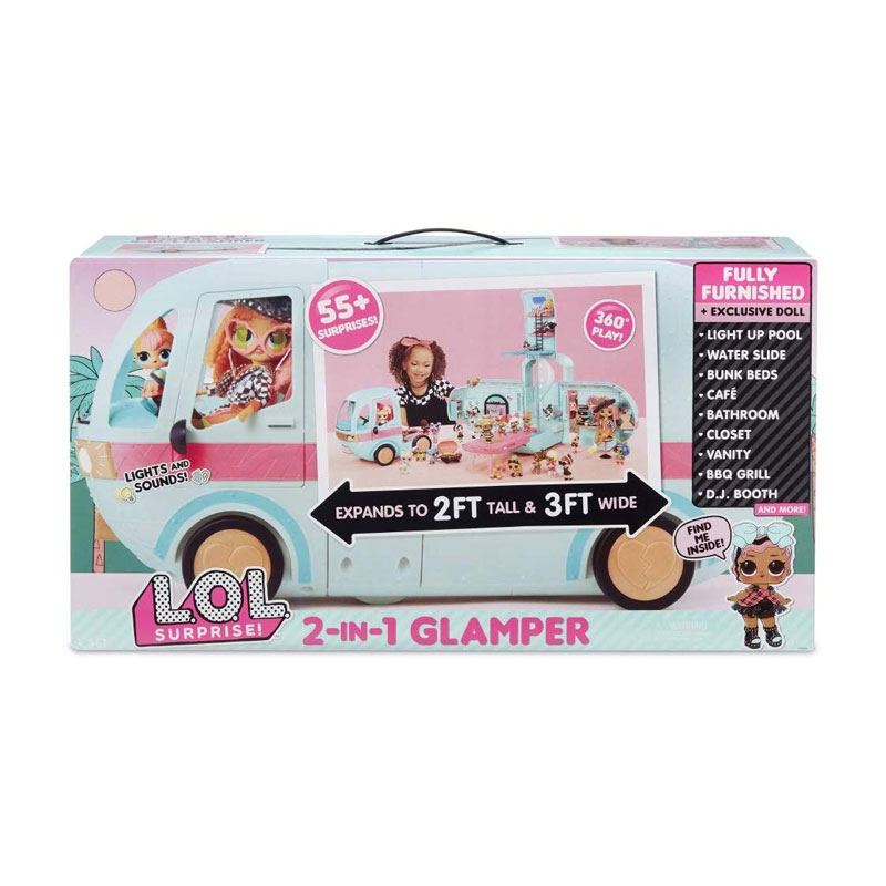 Distribuidor mayorista de Autocaravana 2 en 1 Glamper Van LOL Surprise