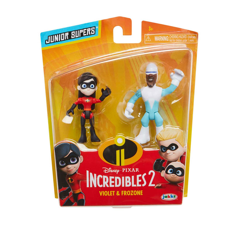 Distribuidor mayorista de Figuras de Preescolar Los Increíbles Violet & Frozone 7,5cm