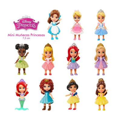 Expositor 12 Mini Muñecas Princesas Disney 批发