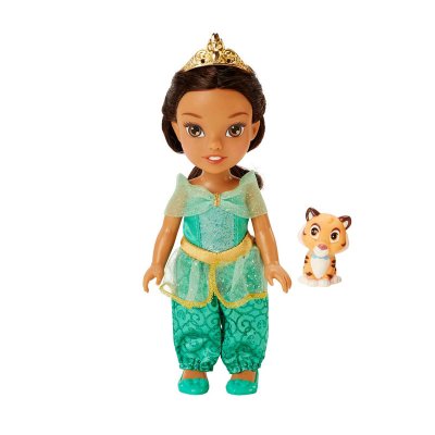 Muñeca pequeña Princesas Disney Jasmín c/mascota 批发
