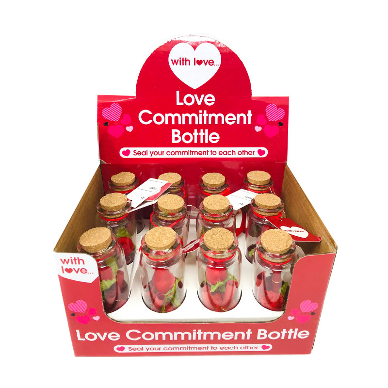 Distribuidor mayorista de Expositor botellas de amor San Valentín