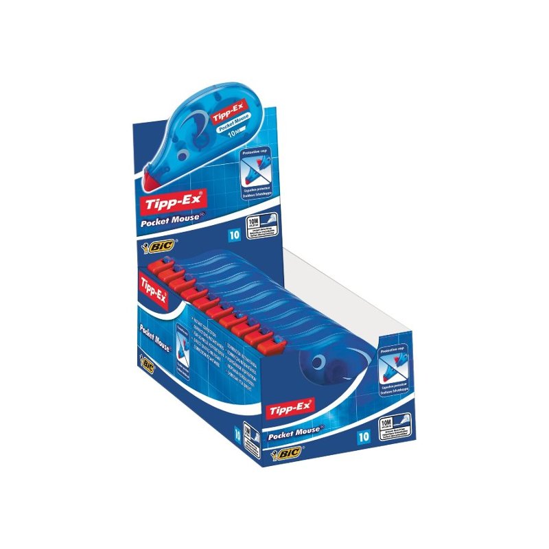 Distribuidor mayorista de Tipp-Ex cinta correctora Pocket Mouse 4.2mm x 10 metros
