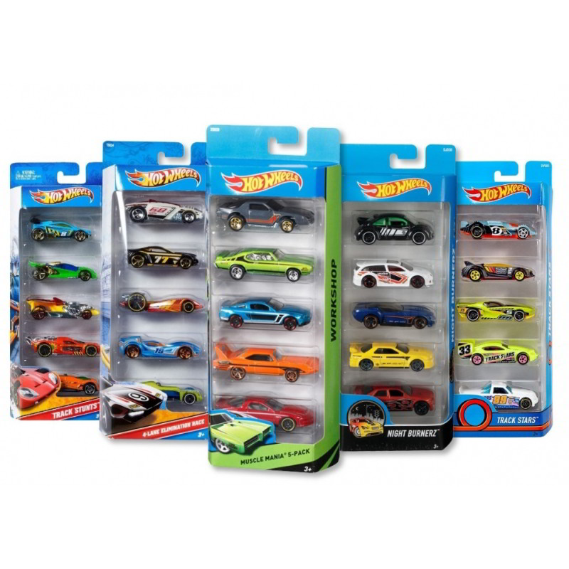 Distribuidor mayorista de Hot Wheels - Pack 5 Vehículos (modelos surtidos)
