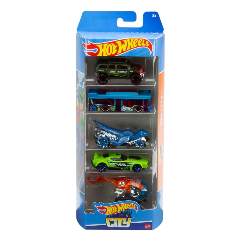 Hot Wheels - Pack 5 Vehículos (modelos surtidos)