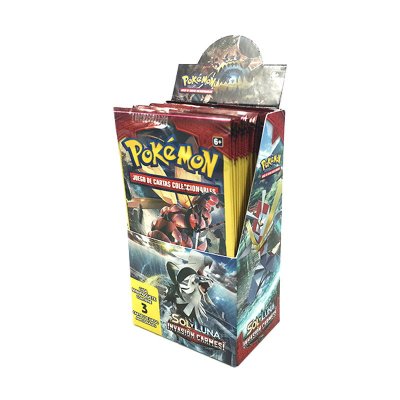 Wholesaler of Sobres de 3 cartas Pokémon Sol y Luna Invasión Carmesí
