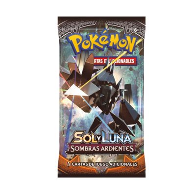Sobres de 3 cartas Pokémon Sol y Luna Sombras Ardientes 批发