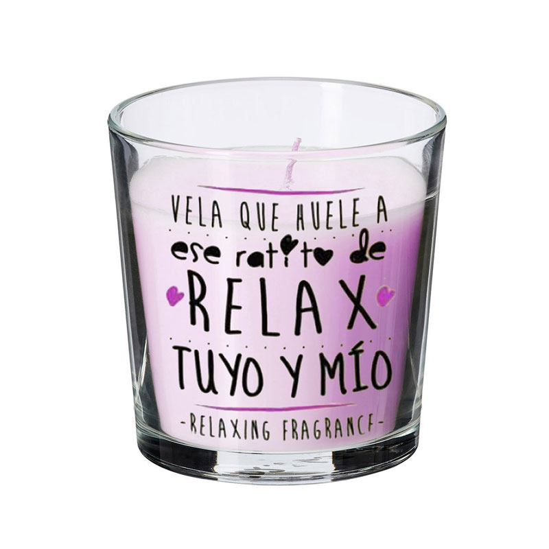 Distribuidor mayorista de Vela Que huele a ese ratito de relax