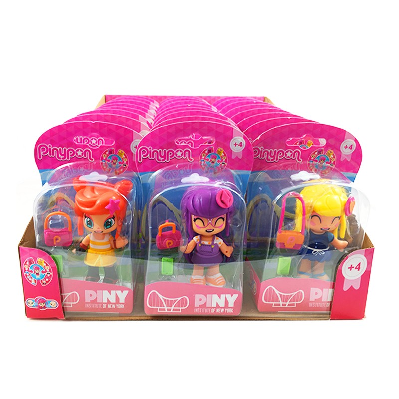 Distribuidor mayorista de Expositor 24 figuras Piny de Pinypon surtido 4 personajes