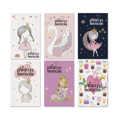Wholesaler of Expositor tarjetas invitación Princesas