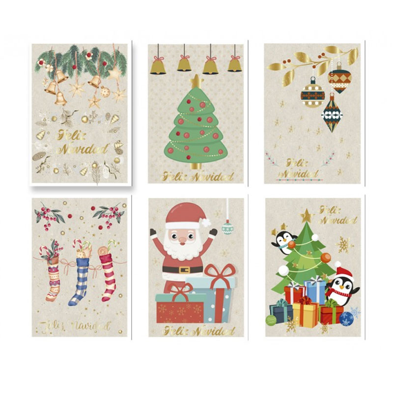 Distribuidor mayorista de Tarjetas c/sobre Feliz Navidad