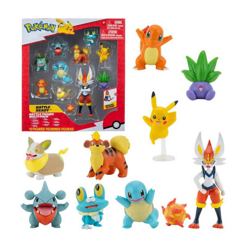 Pack 10 figuras Pokémon