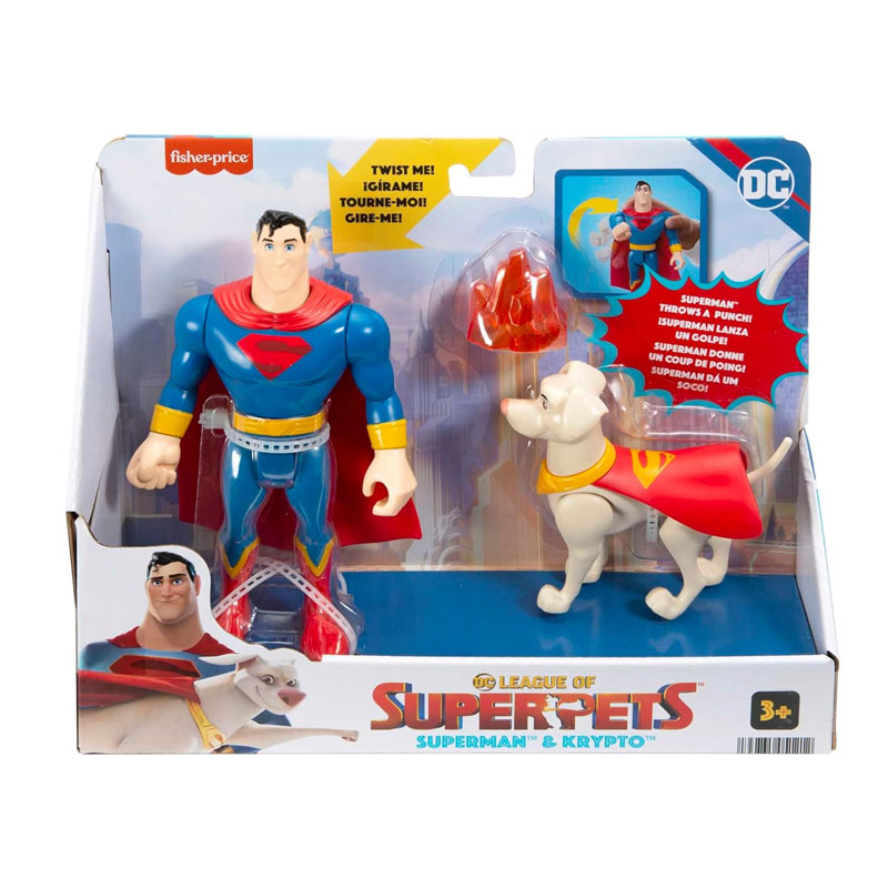 Wholesaler of Playset figuras League of Superpets DC - Superman & Krypto