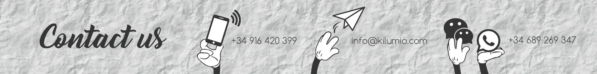 Contact us - Kilumio distributor wholesaler children Disney licenses stationery toys