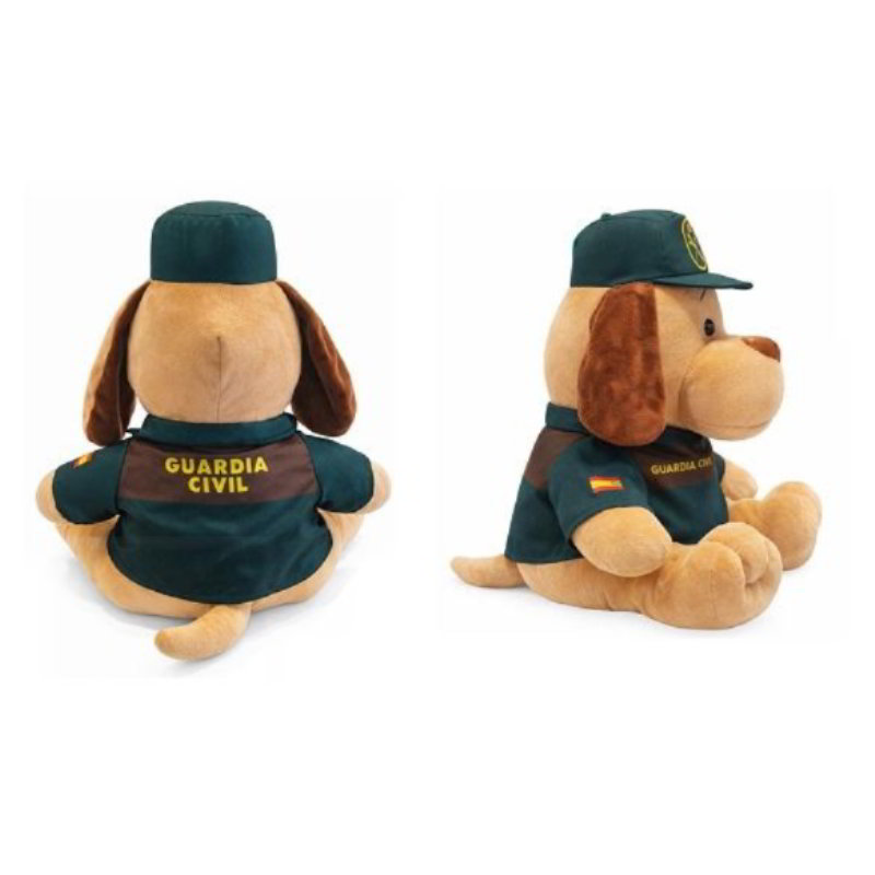 Distribuidor mayorista de Peluche grande 42cm Perro Guardia Civil