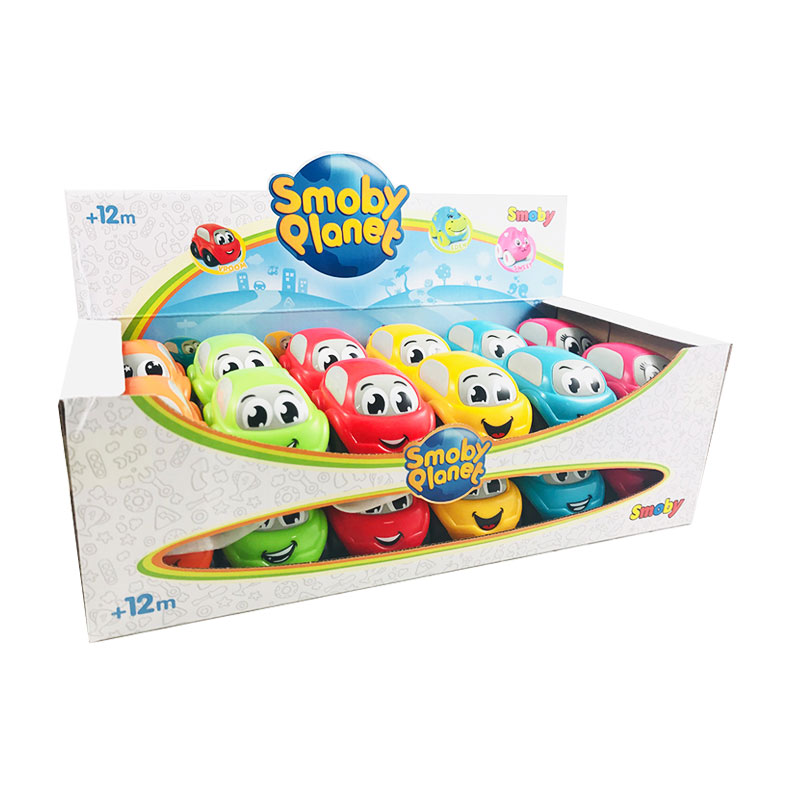 Distribuidor mayorista de Expositor 24 mini vehiculos Smoby Planet