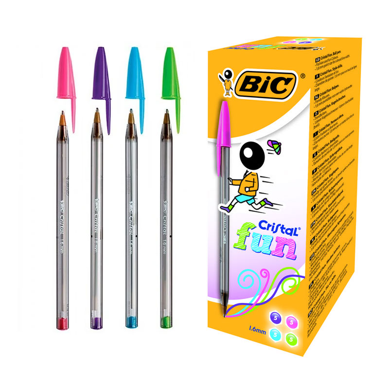 Bolígrafo Bic 4 colores Frases 