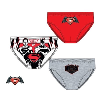儿童男内裤3件套：蝙蝠侠大战超人：正义黎明（Batman v Superman） 批发