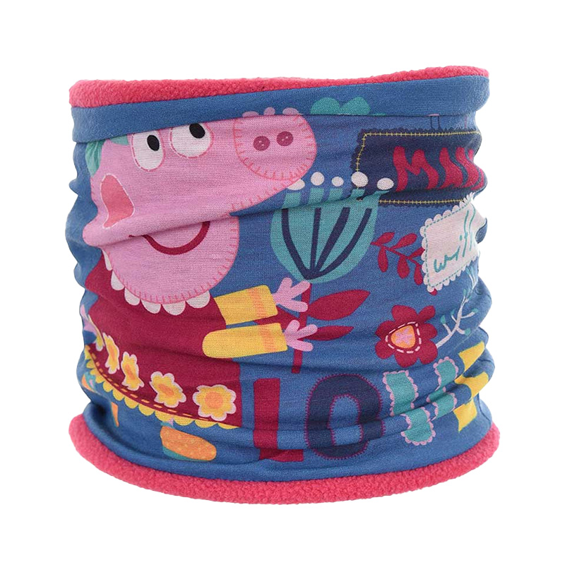 Braga cuello polar Peppa Pig - magenta