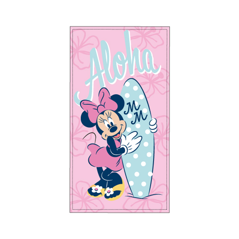 Toalla microfibra 70x140cm Minnie Aloha