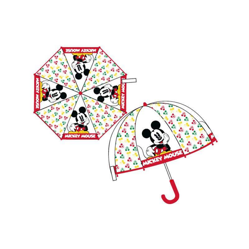 Paraguas automático cúpula Mickey Mouse Disney 65cm