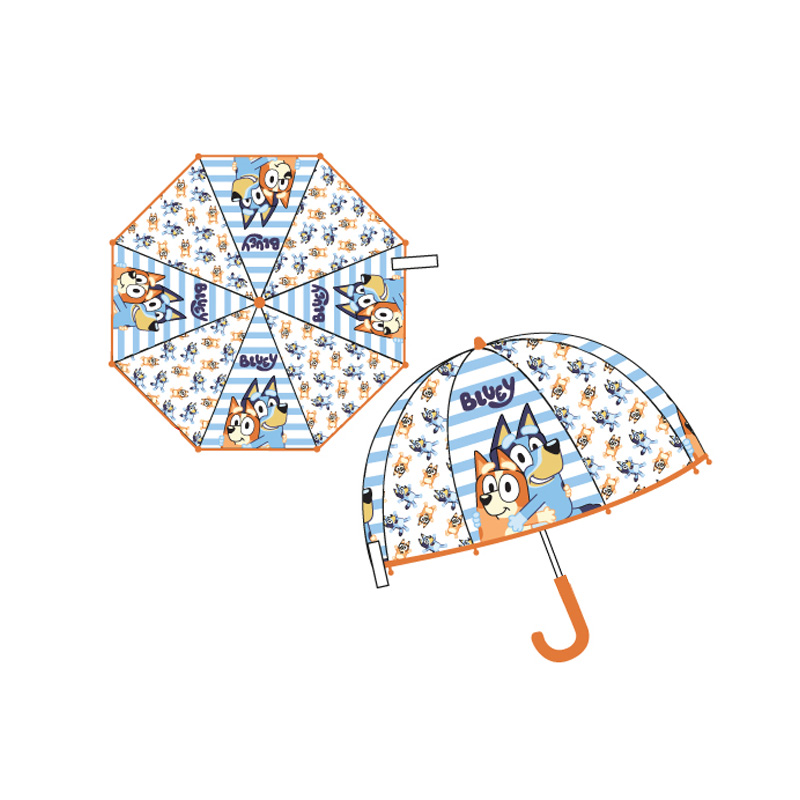 Paraguas automático cúpula Bluey & Bingo 65cm