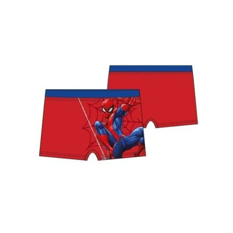 Boxer bañador niño Spiderman 3-8 años - rojo
