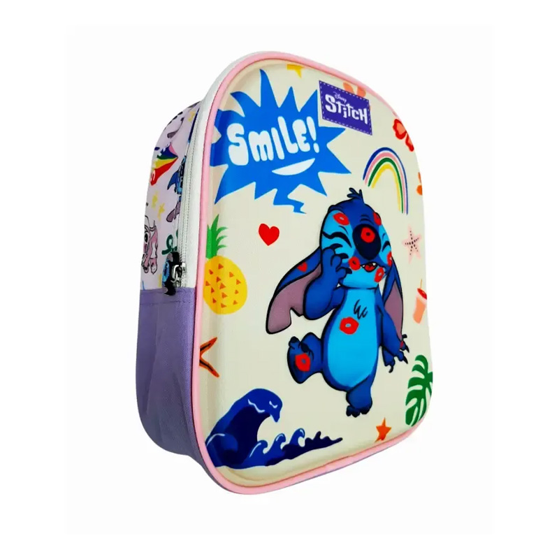 Mochila guardería 3D Stitch Disney 29cm