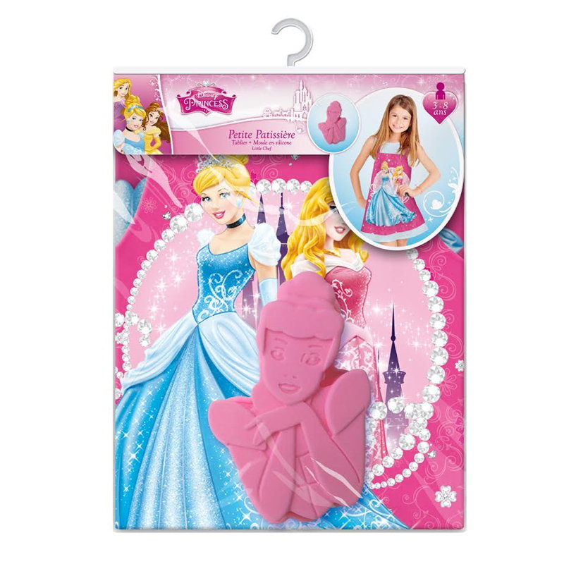 Distribuidor mayorista de Conjunto delantal y molde para hornear Princesas Disney
