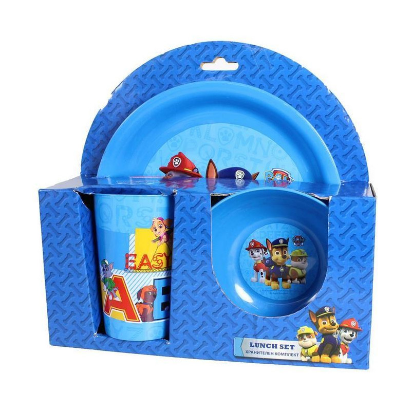 Distribuidor mayorista de Set desayuno plástico Paw Patrol (La Patrulla Canina)
