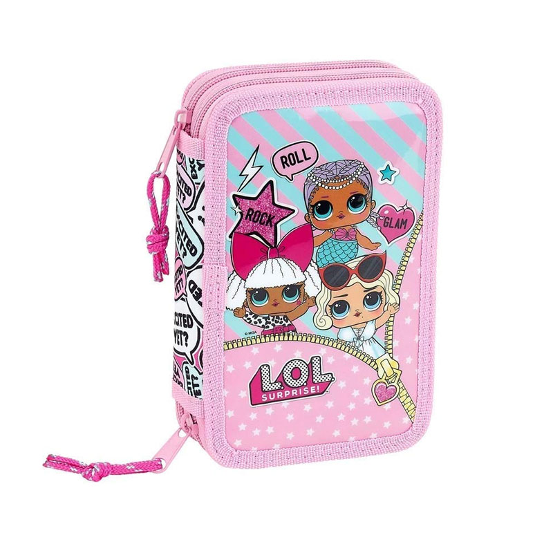 Distribuidor mayorista de Estuche relleno 2 cremalleras LOL Surprise