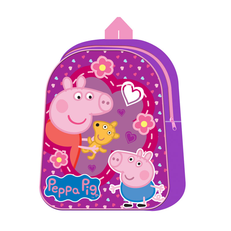 Distribuidor mayorista de Mochila Peppa Pig 31cm