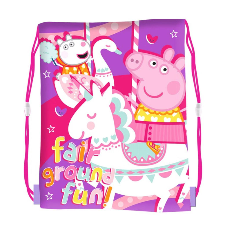 Saco grande Peppa Pig 44x33cm