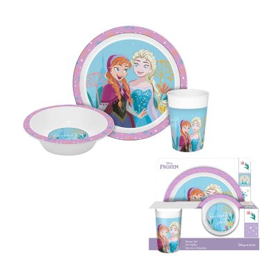 Set vajilla plástico Frozen Disney