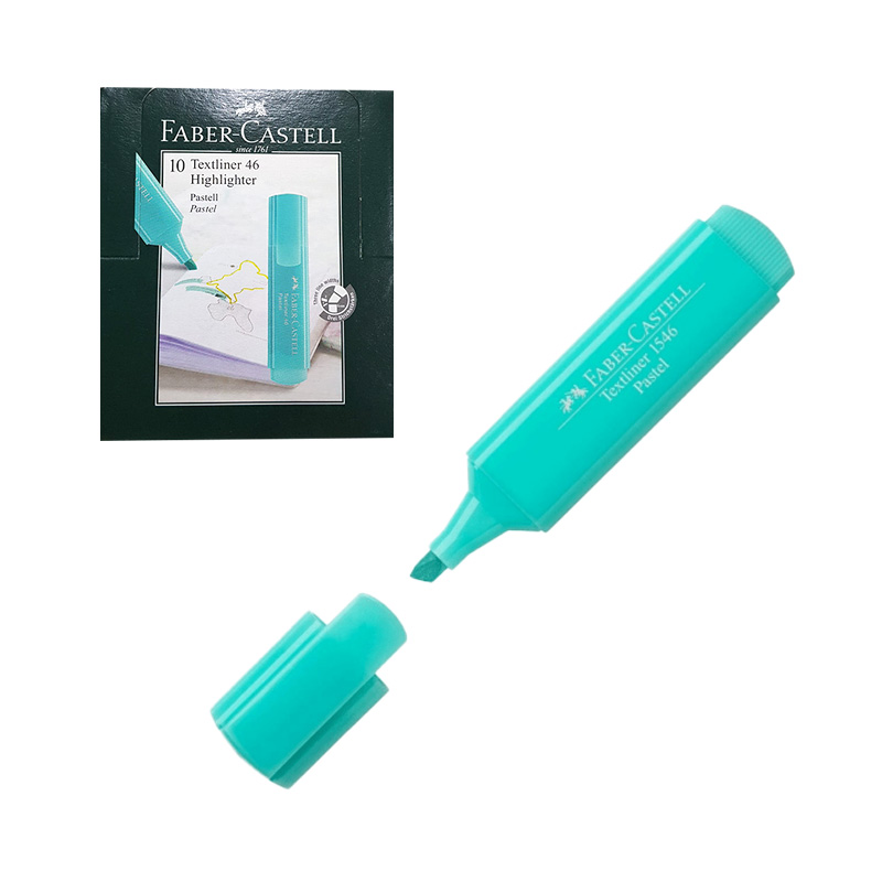 Marcador pastel Faber Castell Textliner 46 turquesa