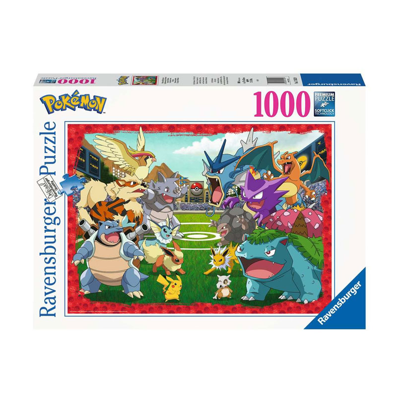 Puzzle El choque de Pokémon 1000pzs