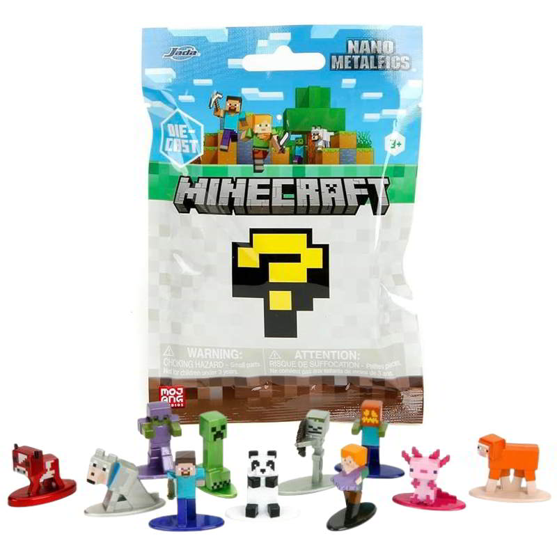 Sobre figura sorpresa Minecraft Nano Metalfigs Die Cast