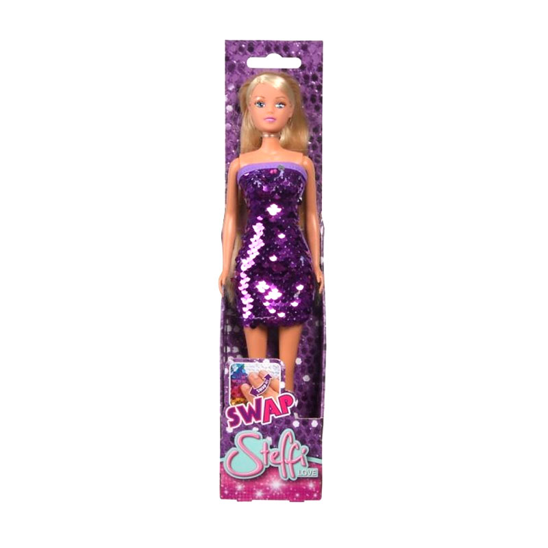 Distribuidor mayorista de Muñeca c/lentejuelas Steffi Love - violeta