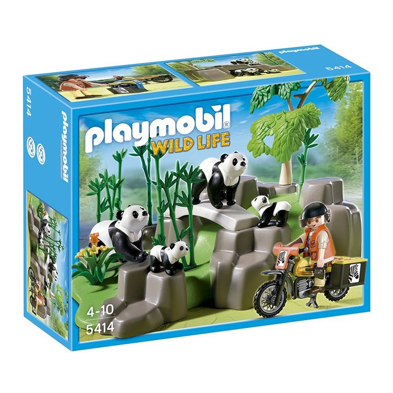 Distribuidor mayorista de Pandas en el bosque de bambú Playmobil Wild Life