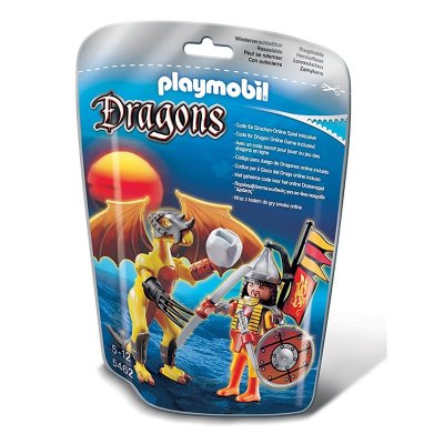 Distribuidor mayorista de Dragón Roca con guerrero Playmobil Dragones
