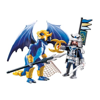 Distribuidor mayorista de Dragón Hielo con guerrero Playmobil Dragones
