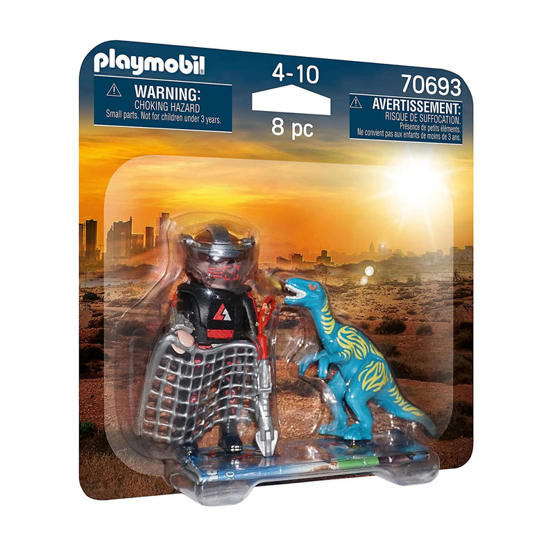 Distribuidor mayorista de Velociraptor vs Saqueador Duo Pack Playmobil