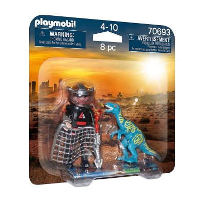 Wholesaler of Velociraptor vs Saqueador Duo Pack Playmobil