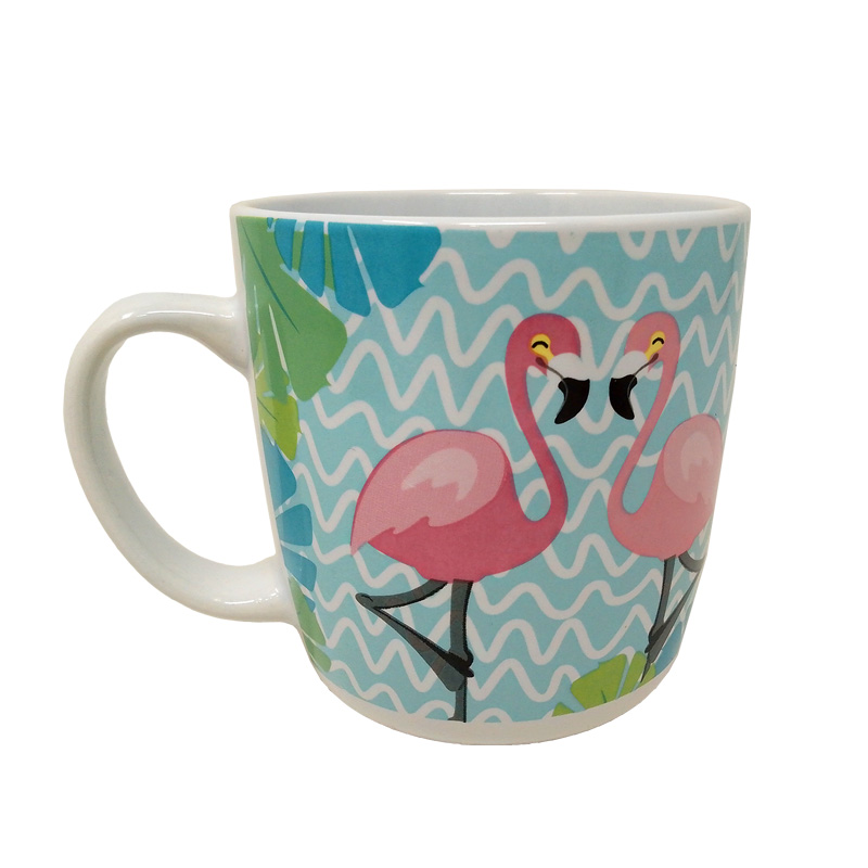Distribuidor mayorista de Taza cerámica 330ml Flamenco - verde