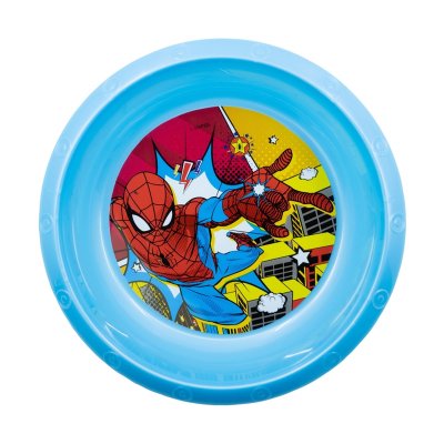 Wholesaler of Cuenco plástico Spiderman - azul