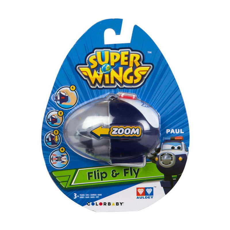 Distribuidor mayorista de Huevo Lanzador Flip & Fly Super Wings Paul