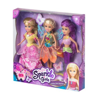 Wholesaler of Set 3 Muñecas Fantasy Sparkle Girlz
