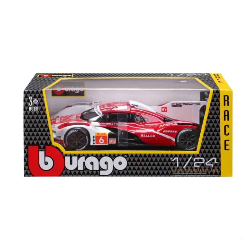 Miniatura vehículo Porsche 963 1:24