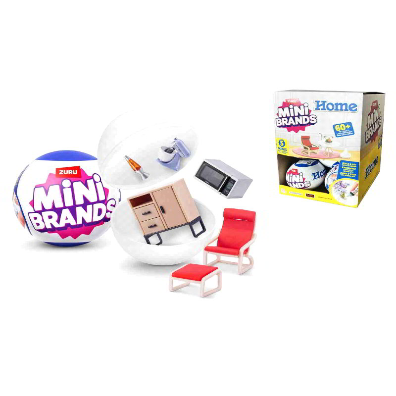 Distribuidor mayorista de Expositor Mini Brands Home con 13 cápsulas sorpresa