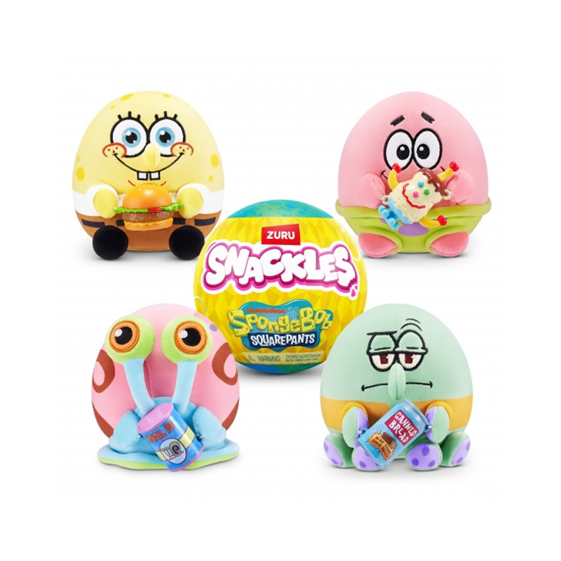 Bola sorpresa peluche Bob Esponja - modelos aleatorios